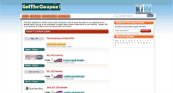 Desktop Screenshot of gotthecoupon.com